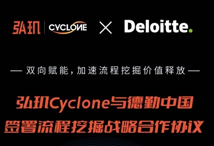 弘玑Cyclone与德勤中国签署战略合作协议，共建具有全球影响力的流程挖掘新生态